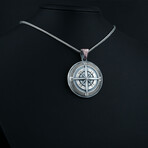 Compass and North Star Necklace