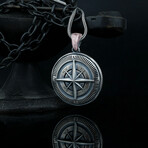 Compass and North Star Necklace