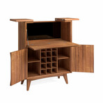 Berkley Blackwood Metro Bar Cabinet // 34"