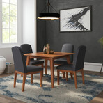 Berkley Blackwood Metro Square Dining Table // 42"