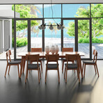 Berkley Blackwood Metro Dining Chair KD // Set of 2