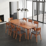 Berkley Blackwood Metro Dining Table // 91"
