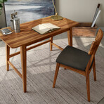 Berkley Blackwood Metro Home Office Desk // 47"