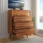 Berkley Blackwood Metro Chest 4 Drawer