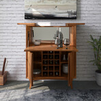 Berkley Blackwood Metro Bar Cabinet // 34"