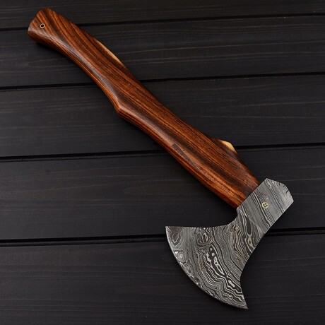 Damascus Viking Axe // 7101