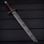 Damascus Tanto Short Sword