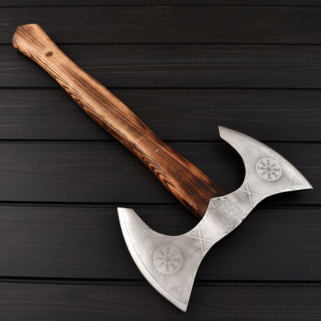 Carbon Double Head Axe