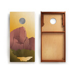 Printed Cornhole Boards // Zion // Set Of 2