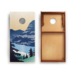 Printed Cornhole Boards // Glacier // Set Of 2