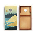 Printed Cornhole Boards // Acadia // Set Of 2