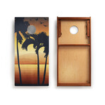 Printed Cornhole Boards // Virgin islands // Set Of 2