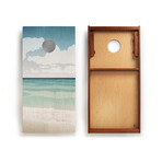 Printed Cornhole Boards // Gulf Island // Set Of 2