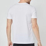 Crew Neck Logo Tee // White (2XL)