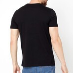 Crew Neck Logo Tee // Black (XL)