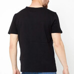 V Neck Tees // 2 Pack // Black (M)