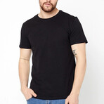 Crew Neck Tees // 5 Pack // Gray, Navy Blue, Black, White (2XL)