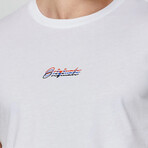 Crew Neck Logo Tee // White (2XL)