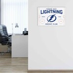 Tampa Bay Lightning Rink Canvas Wall Decor