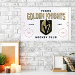 Las Vegas Golden Knights Rink Canvas Wall Decor