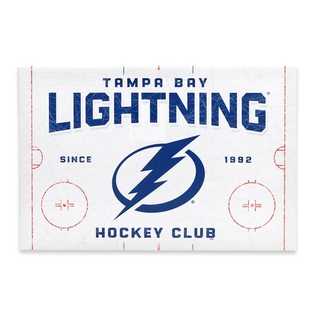 Tampa Bay Lightning Rink Canvas Wall Decor