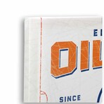 Edmonton Oilers Rink Canvas Wall Decor