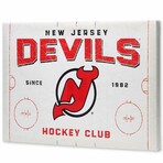 New Jersey Devils Rink Canvas Wall Decor