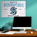 Seattle Kraken Rink Canvas Wall Decor