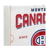 Montreal Canadians Rink Canvas Wall Decor