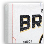 Boston Bruins Rink Canvas Wall Decor