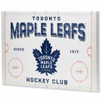 Toronto Maple Leafs Rink Canvas Wall Decor