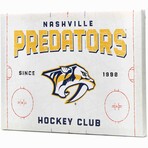 Nashville Predators Rink Canvas Wall Decor