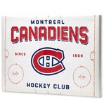 Montreal Canadians Rink Canvas Wall Decor