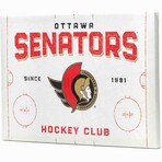 Ottawa Senators Rink Canvas Wall Decor