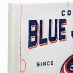 Columbus Blue Jackets Rink Canvas Wall Decor