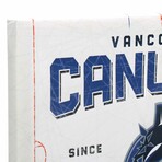 Vancouver Canucks Rink Canvas Wall Decor