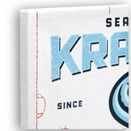 Seattle Kraken Rink Canvas Wall Decor