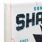 San Jose Sharks Rink Canvas Wall Decor