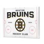 Boston Bruins Rink Canvas Wall Decor