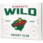 Minnesota Wild Rink Canvas Wall Decor