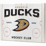 Anaheim Ducks Rink Canvas Wall Decor