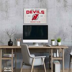 New Jersey Devils Rink Canvas Wall Decor