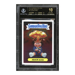 2013 Garbage Pail Kids Chrome Series I #8A Adam Bomb // BGS 10 Pristine Black Label