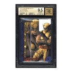 2013 Fleer Retro Marvel Autographs #49 Clay Mann Wolverine // BGS 9.5 Gem Mint