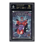 2018 Fleer Ultra X-Men Master of Magnetism #MM12 Carrion Cove Magneto // BGS 10 Pristine Black Label