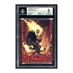 2014 Marvel Premier Red Spectrum #26 Ghost Rider // BGS 9 Serial Numbered 1/1