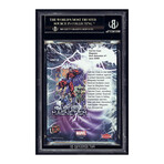 2018 Fleer Ultra X-Men Master of Magnetism #MM12 Carrion Cove Magneto // BGS 10 Pristine Black Label