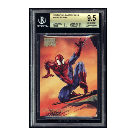 1996 Marvel Masterpieces #45 Spider-Man // BGS 9.5 Gem Mint