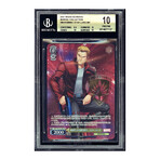 2021 Weiss Schwarz Marvel Collection #MARS89001 Star-Lord Gold Stamp // BGS 10 Pristine