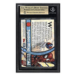 2001 Topps Marvel Legends Costume Change #CC1 Spider-Man // BGS 10 Pristine